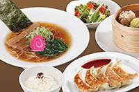 いろどり餃子ランチ