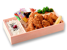 カキ・海老・ヒレかつ弁当 1,880円
