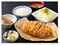 和豚もちぶたロースかつ定食
