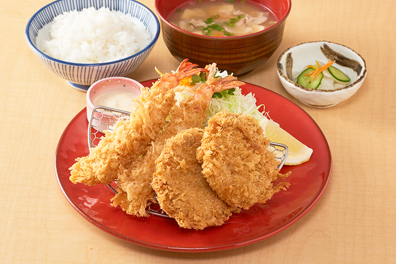 海老ヒレかつ定食