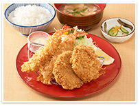 海老ヒレかつ定食