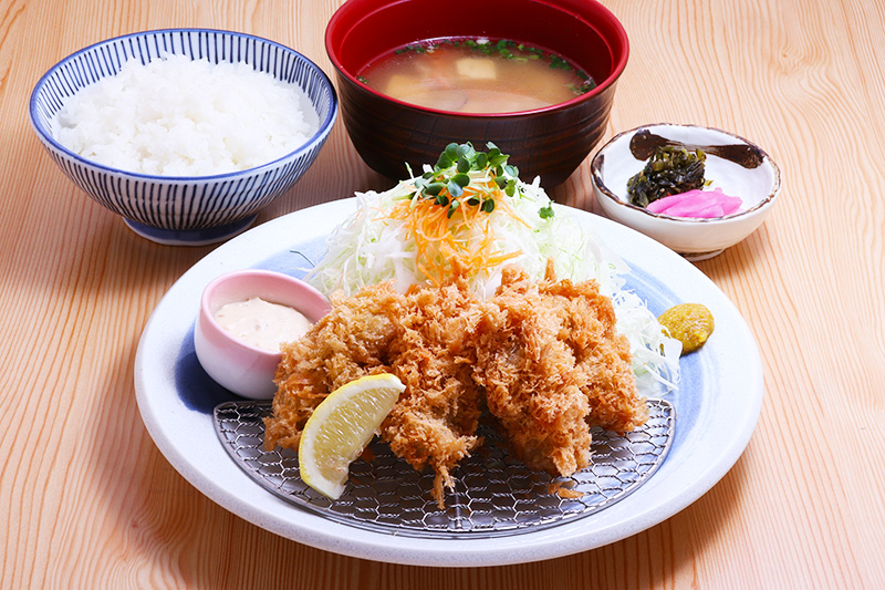 カキフライ（4個）定食