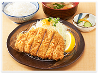 ロースかつ定食
